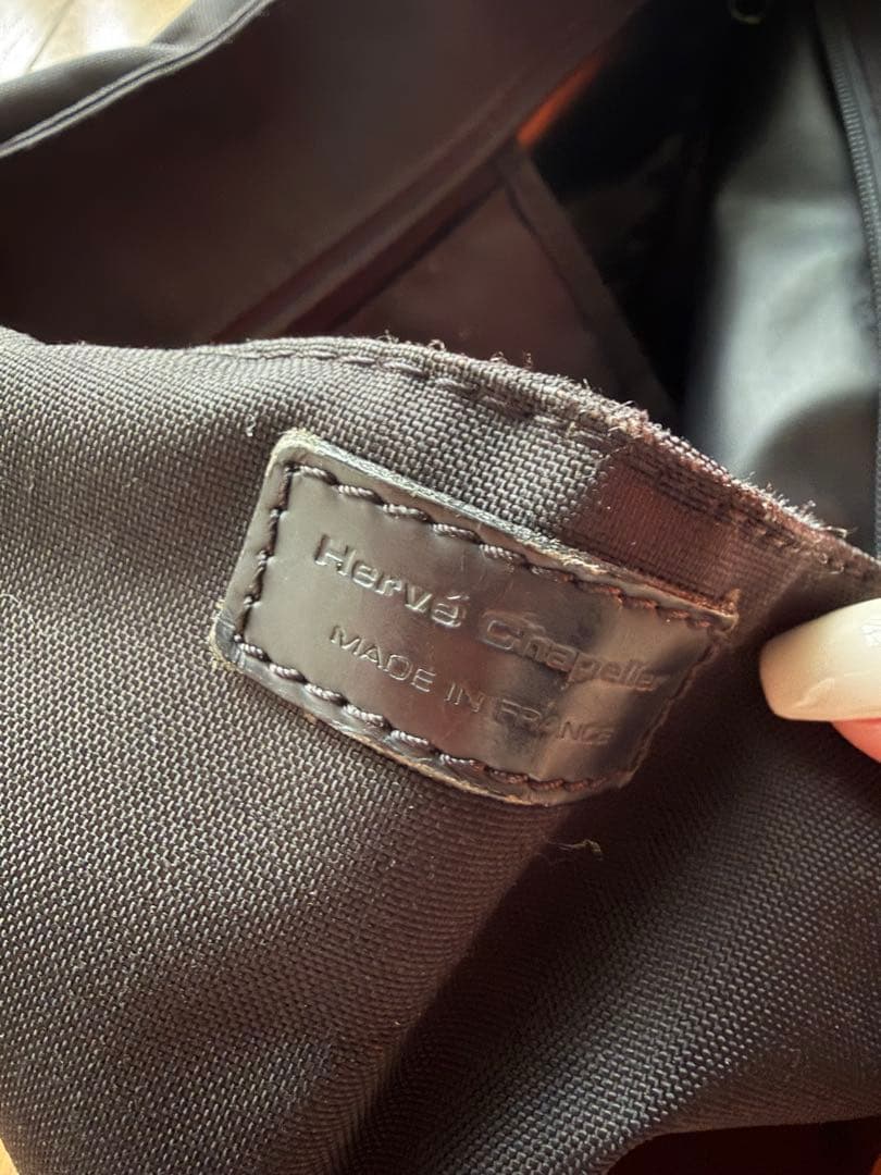 エルベシャプリエ　1407c ハンドバッグ ハンドル舟型トート