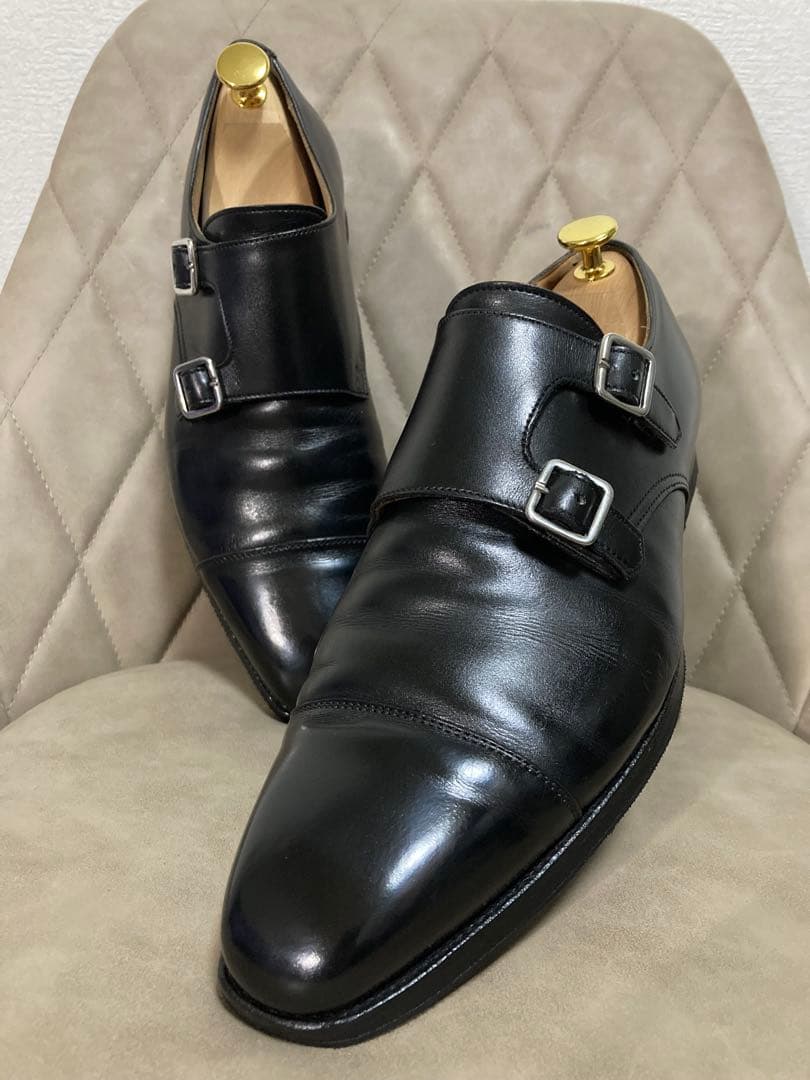 CROCKET&JONES クロケット&ジョーンズ　ダブルモンク　25.5cm
