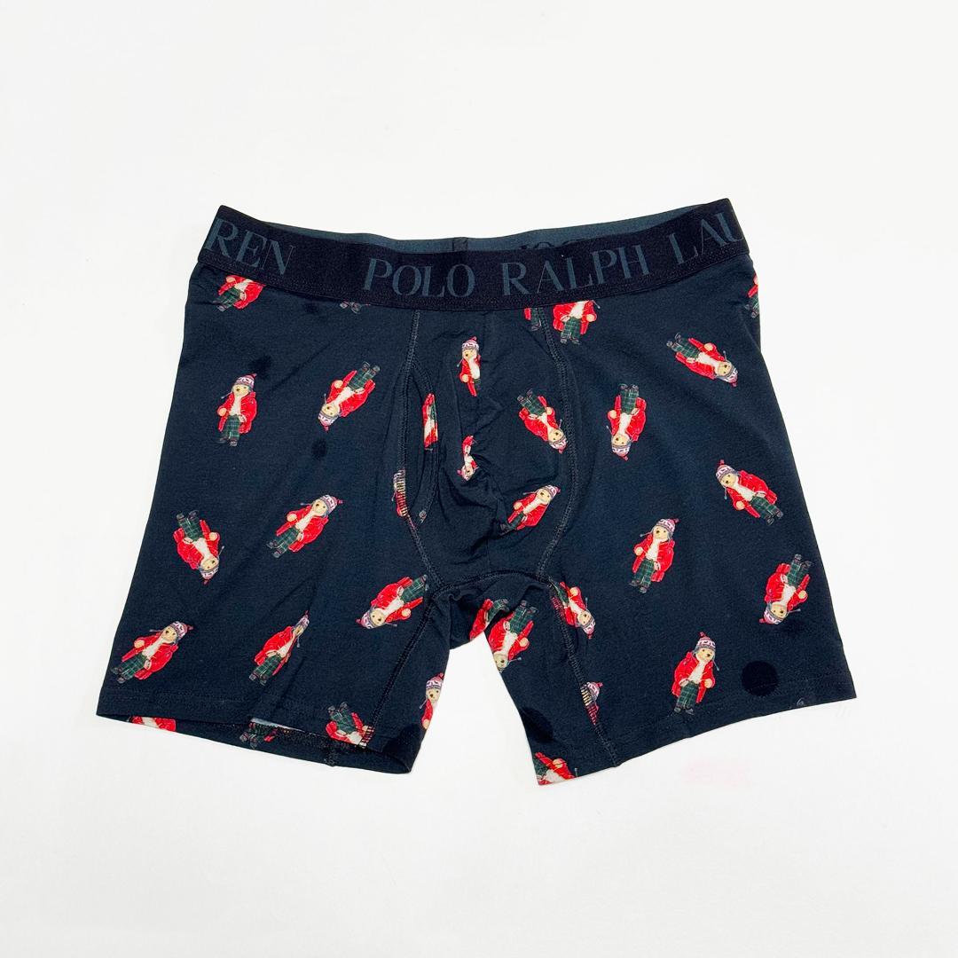 ■POLOポロラルフローレン ポロベアーボクサートランクス3点セットM新品E■