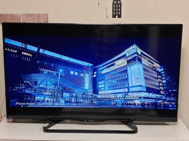 SHARP AQUOS 40インチ液晶テレビ　LC-40W35　2016年製