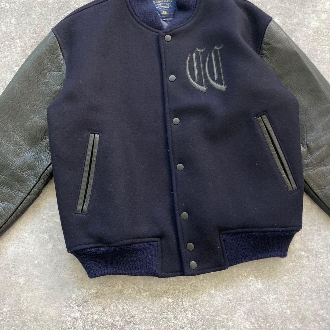 【Macbeth】 chipp club マクベス スタジャン 袖レザー 80s