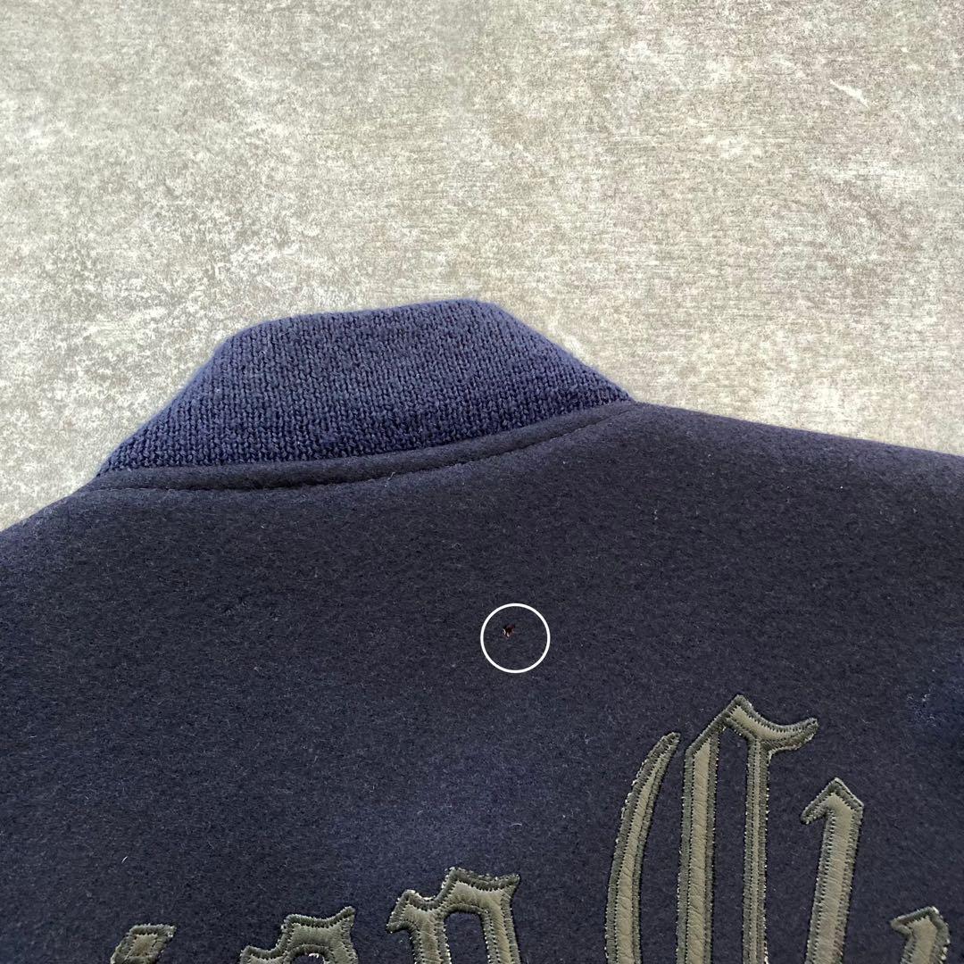 【Macbeth】 chipp club マクベス スタジャン 袖レザー 80s