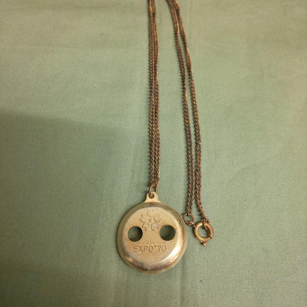 expo70大阪万博 記念グッズセット　太陽の塔 文鎮 ネックレス チャーム