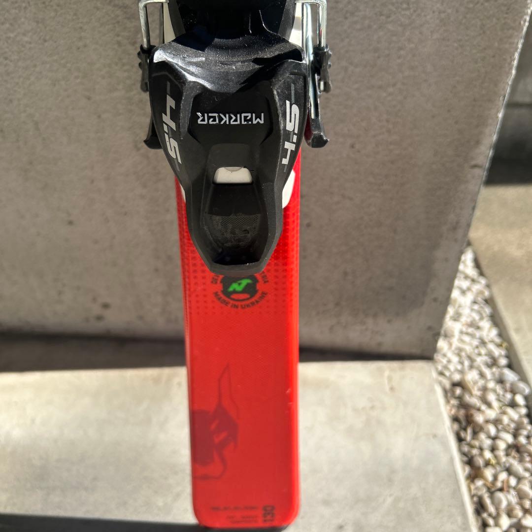 【美品】NORDICA ノルディカ 130cm ビンディング付 ジュニアスキー