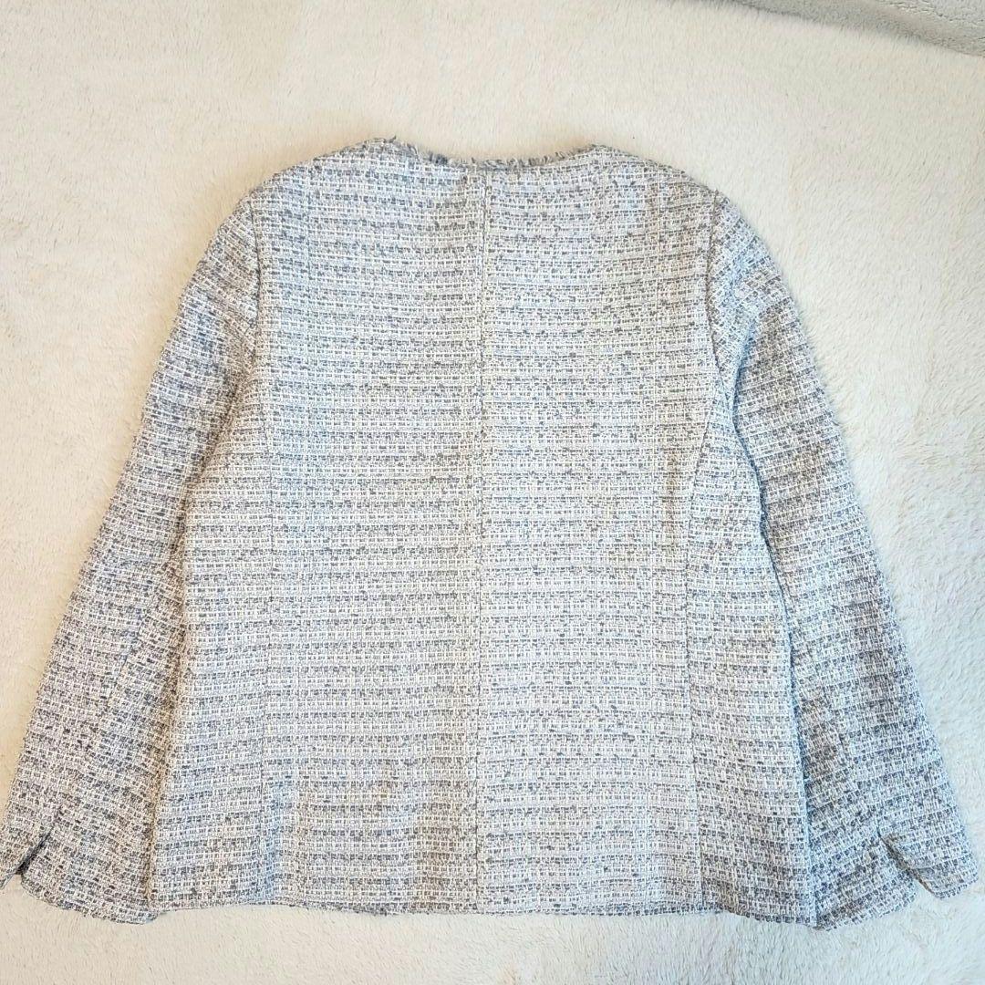 R*o様 美品✨　anySiS ツイードノーカラーミドル ジャケット 24AW