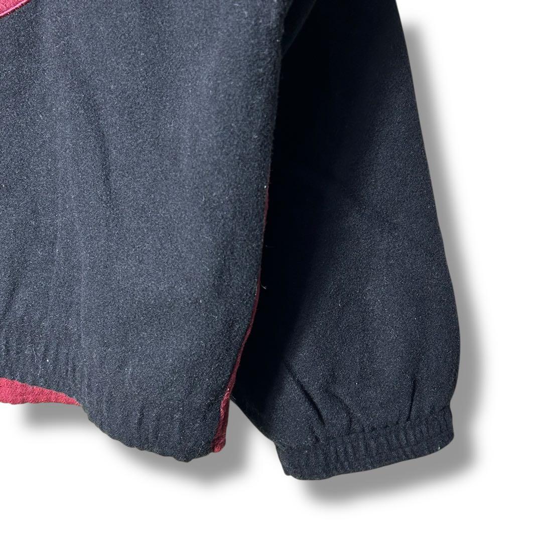 ミヤ様90s adidas 万国旗タグ バイカラーウールスタジャン