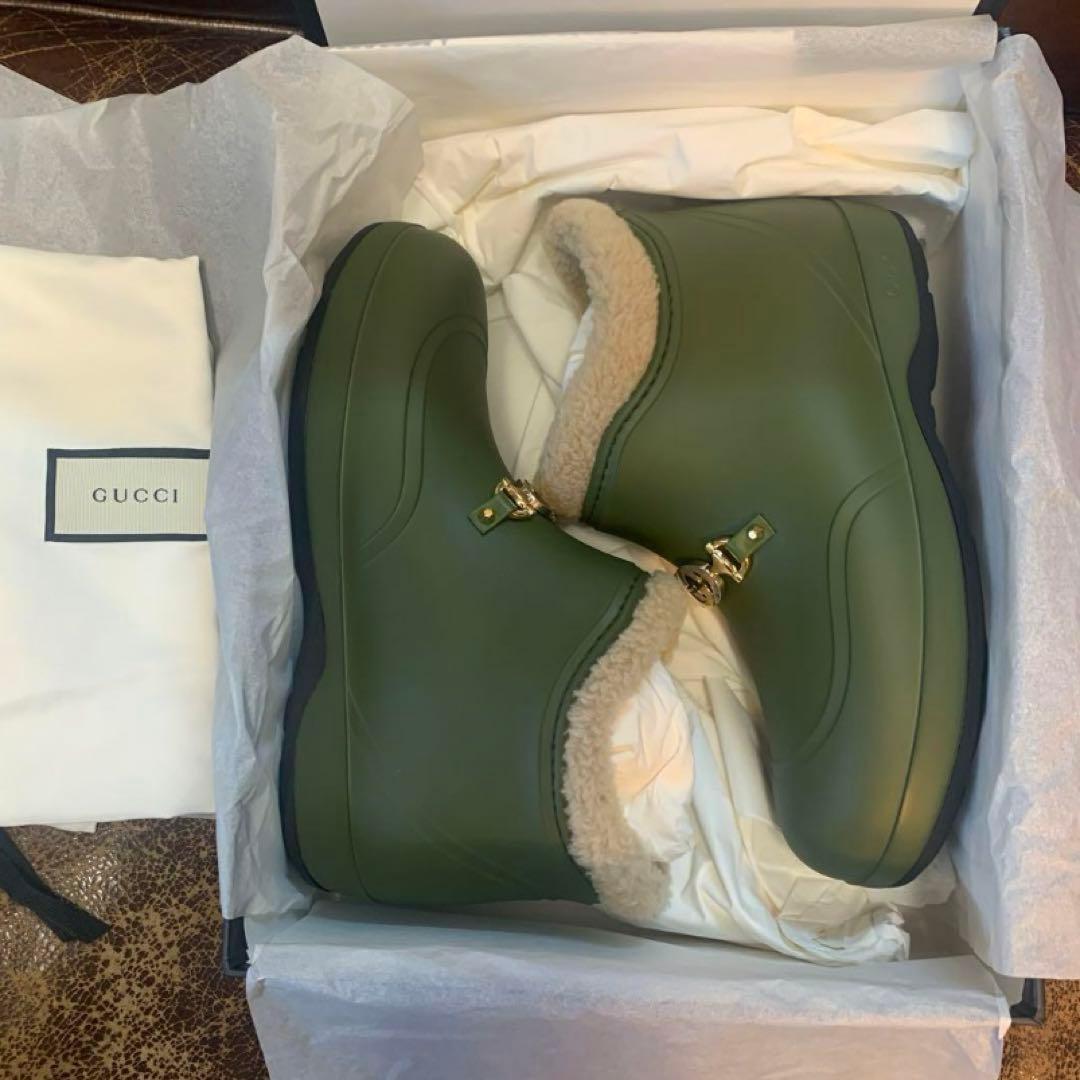 GUCCI グッチ　ホースビット付メンズアンクルブーツ　サイズ9 新品正規品