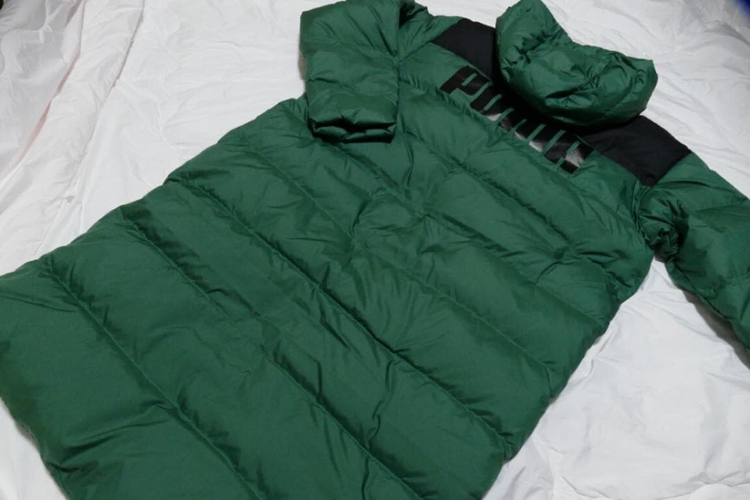 ★秋冬★PUMA★プーマ★リラックスロングダウンコート★L/GR/BK