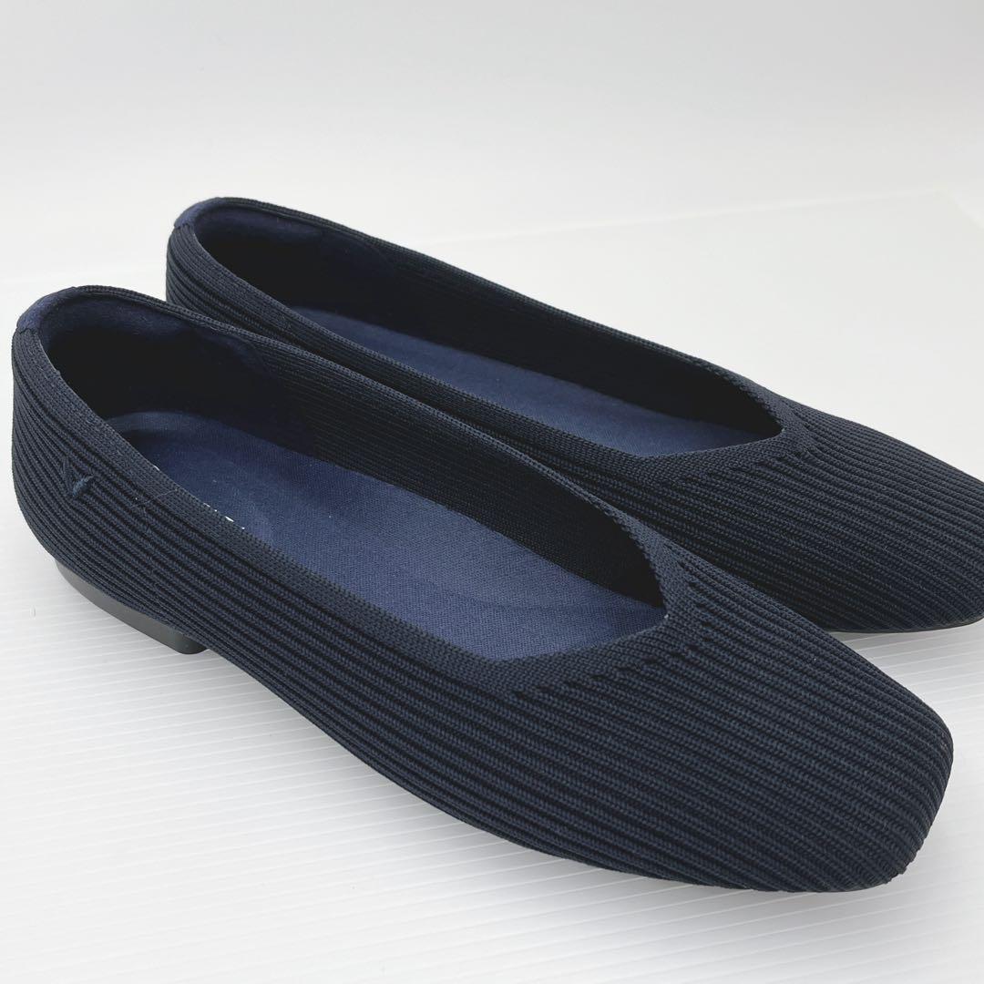 なな　極美品VIVAIA　margot2.0スクエアトゥ　フラットパンプス