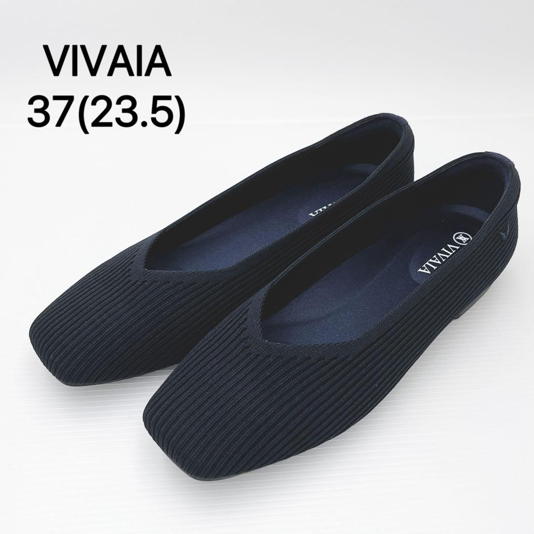 なな　極美品VIVAIA　margot2.0スクエアトゥ　フラットパンプス