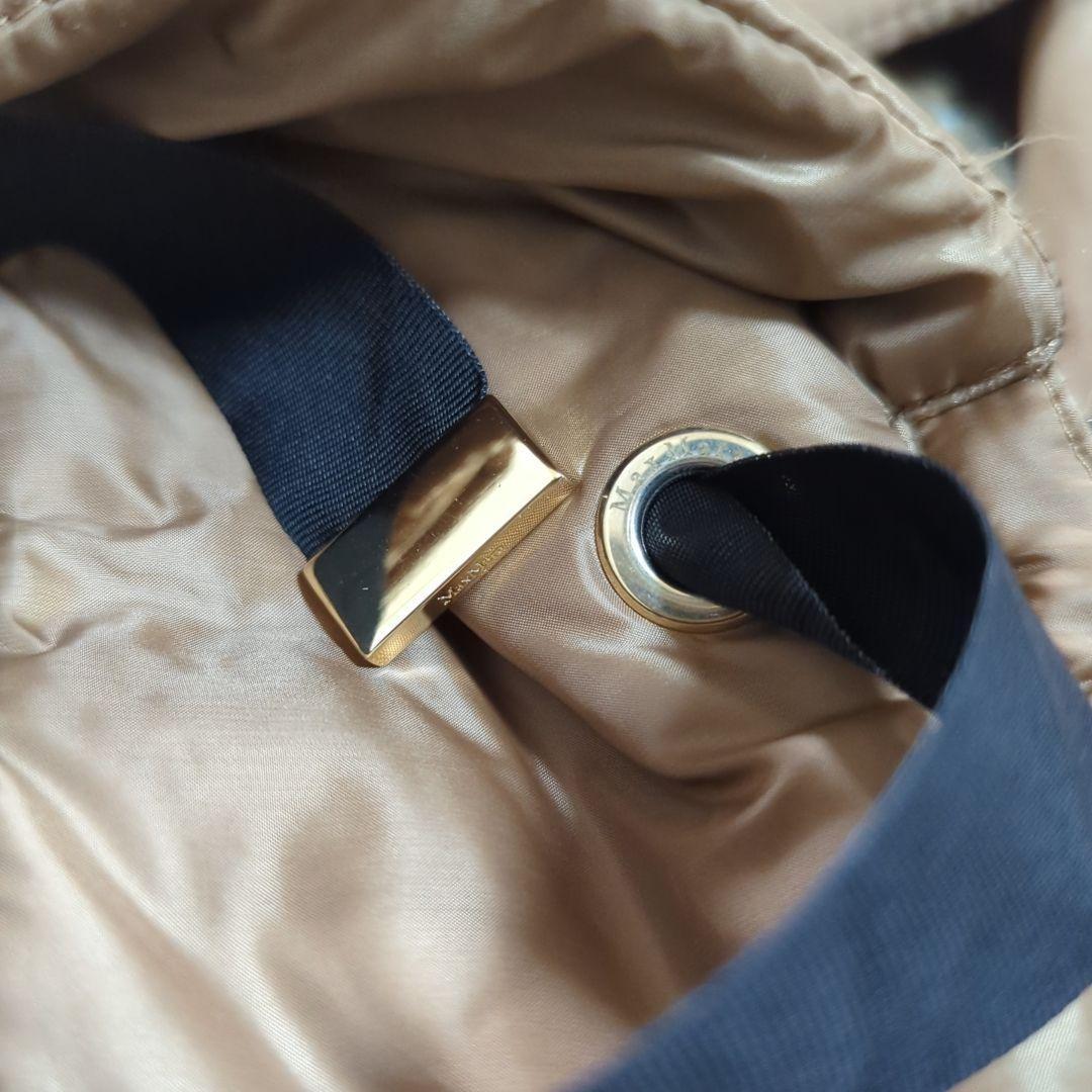 未使用級 マックスマーラ キューブ テクニカルキャンバスショートジレ 44