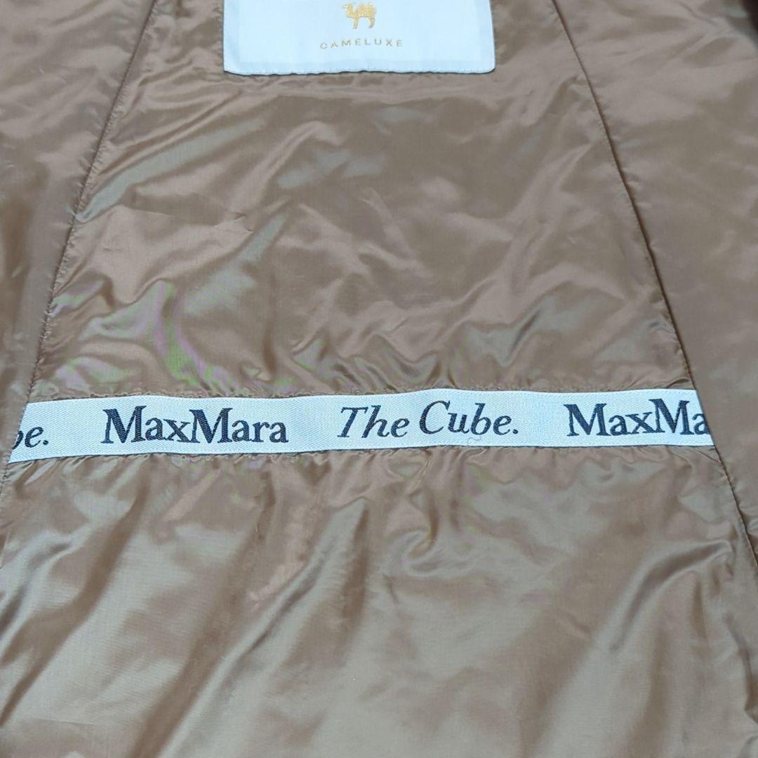 未使用級 マックスマーラ キューブ テクニカルキャンバスショートジレ 44