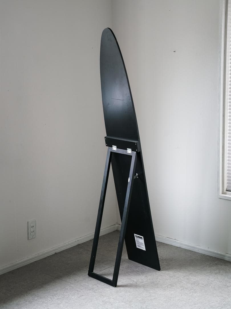 80-90's ヴィンテージ スタンドミラー/姿見 ポストモダン スペースエイジ