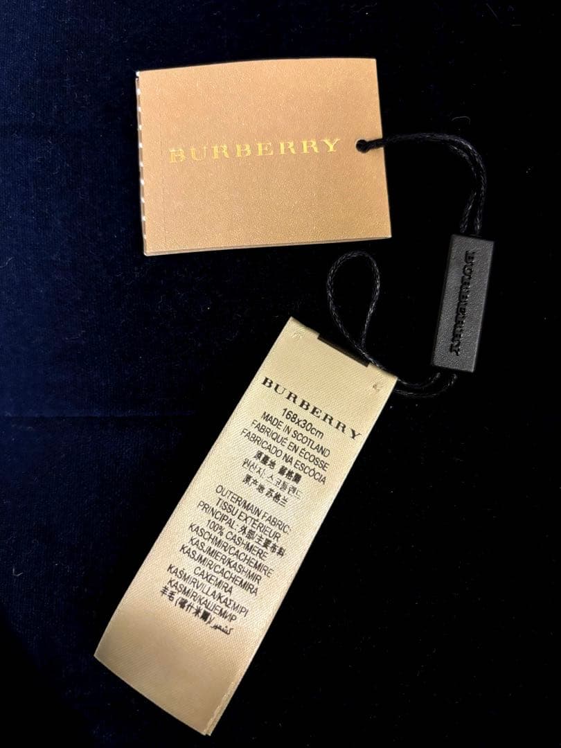 【超美品✨】Burberry ハート柄マフラー