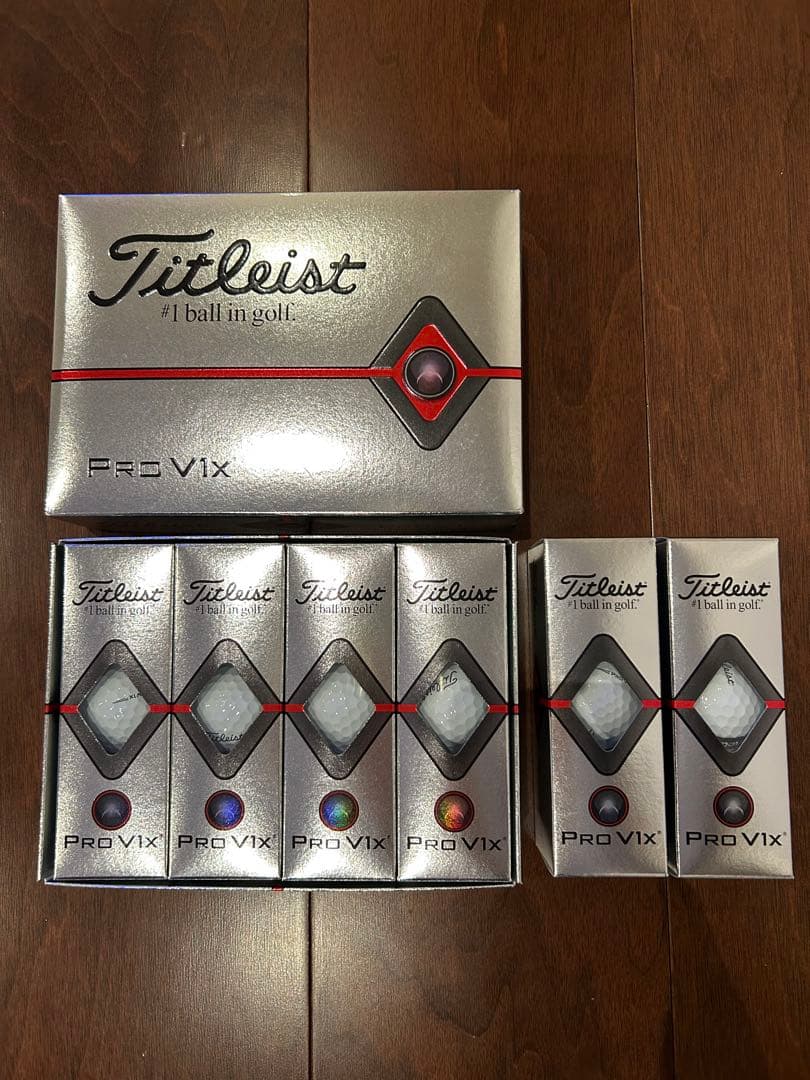 【新品・未使用】タイトリスト PRO V1x　（18個）