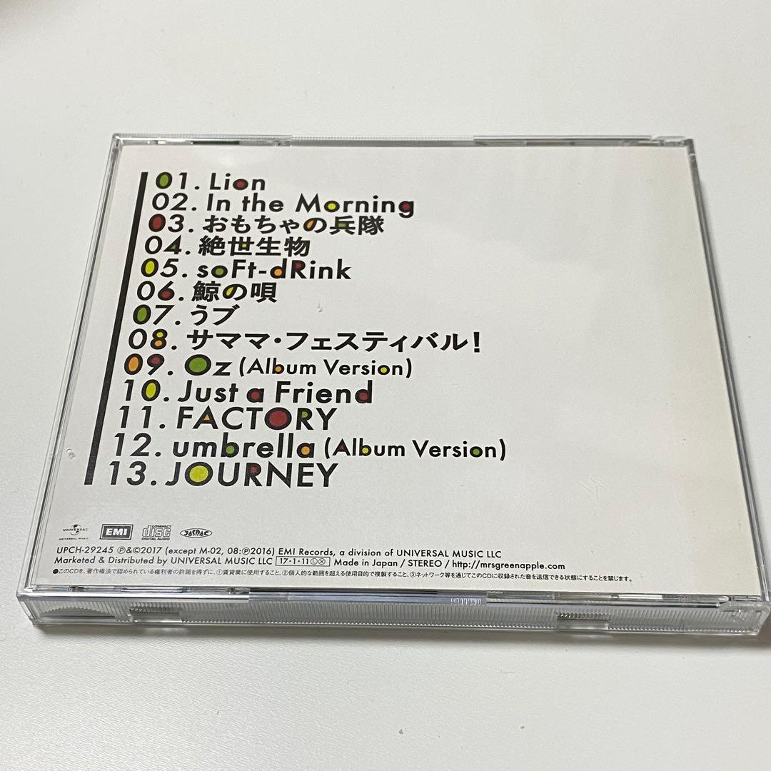 【値下げ】Mrs. GREEN APPLE 2nd Album 完全限定生産盤