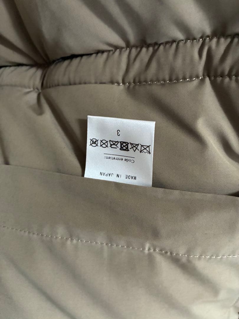 23AW アプレッセ Suede Down Vest