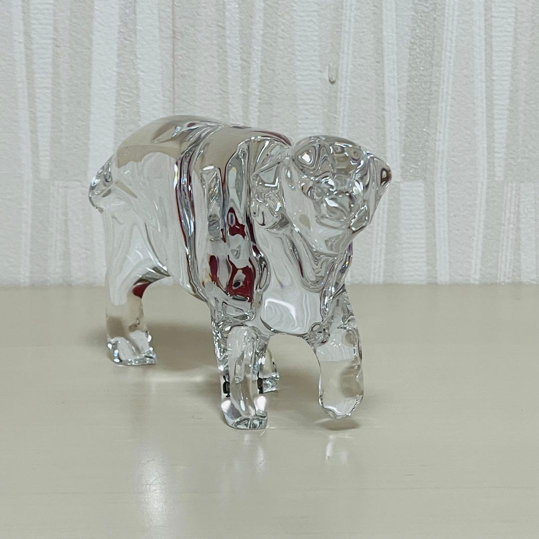 Baccarat バカラ 干支 クリスタル フィギュリン 置物 丑 牛 ウシ