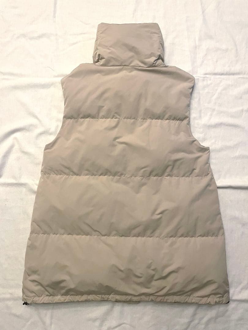 【美品】GALLARDAGALANTガリャルダガランテ ダウンベスト ベージュ