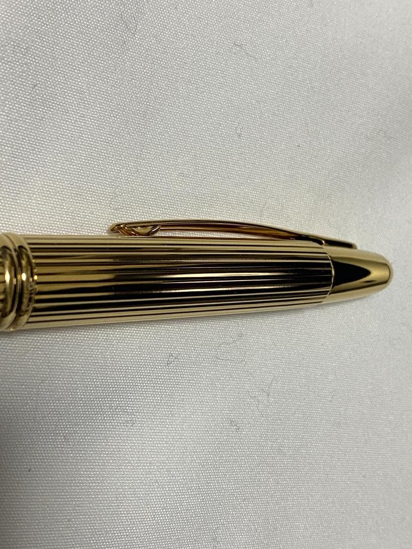 PILOT キャップレス ストライプ ゴールド ペン先F