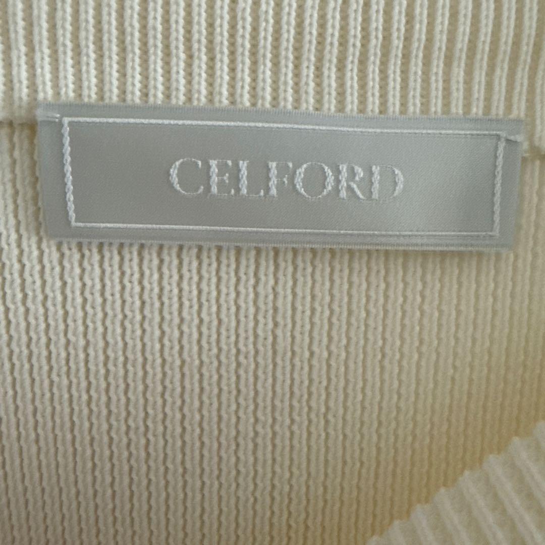 CELFORD アイボリーワンピース／ロング／最終値下げ