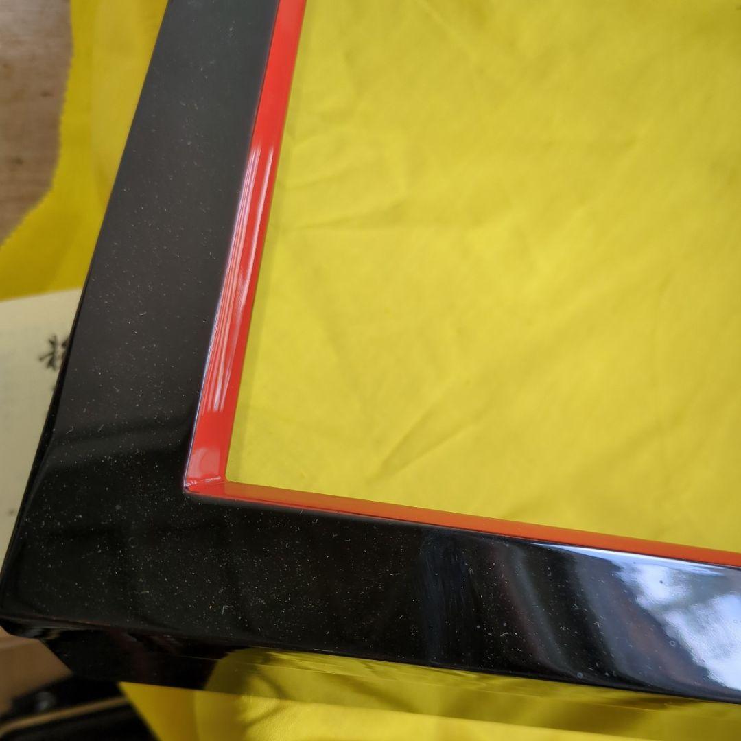 炉縁　輪島塗　漆器　木製　茶道具　茶道　木箱