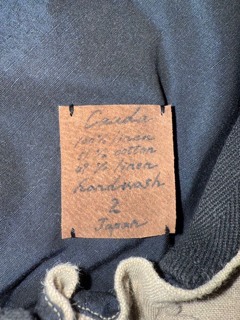 cauda volume beret　コーダ ベレー帽子　リネン　ベルーリア