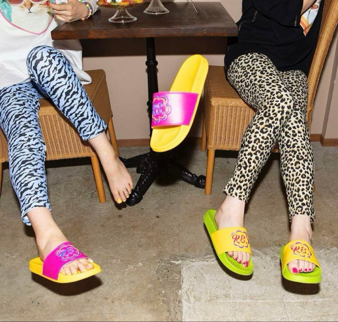 新品未使用　未開封　仲里依紗　RE. アニマルレギンス（レオパード）Fサイズ