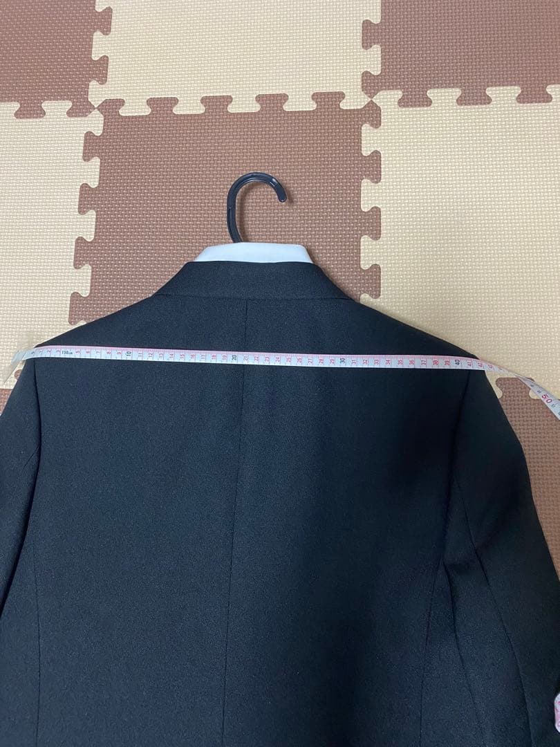 フォーマルスーツ 黒 サイズ160B ネクタイ付き