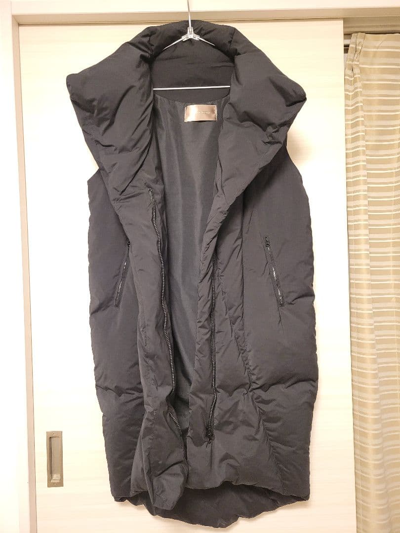 atelier brugge アトリエブルージュ ロングダウンベスト