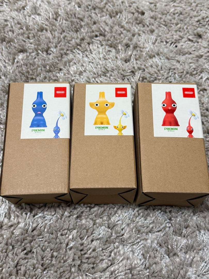 Nintendo ピクミン 花瓶 3個セット