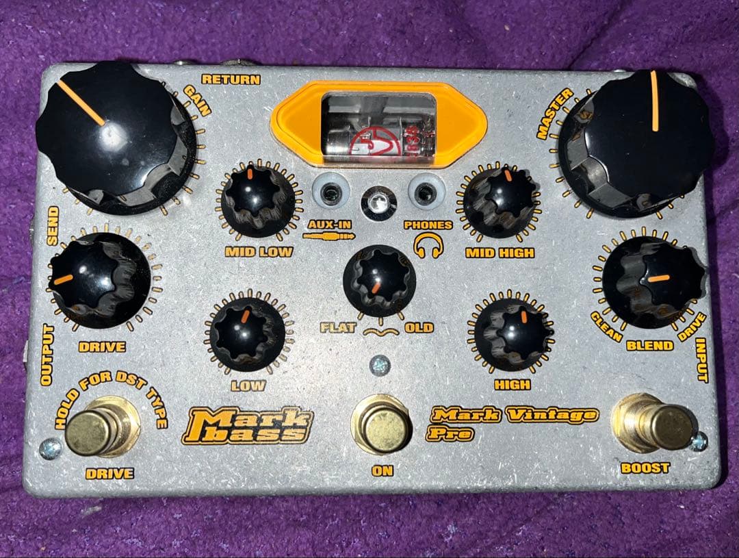 Mark Vintage Pro ベース用プリアンプ