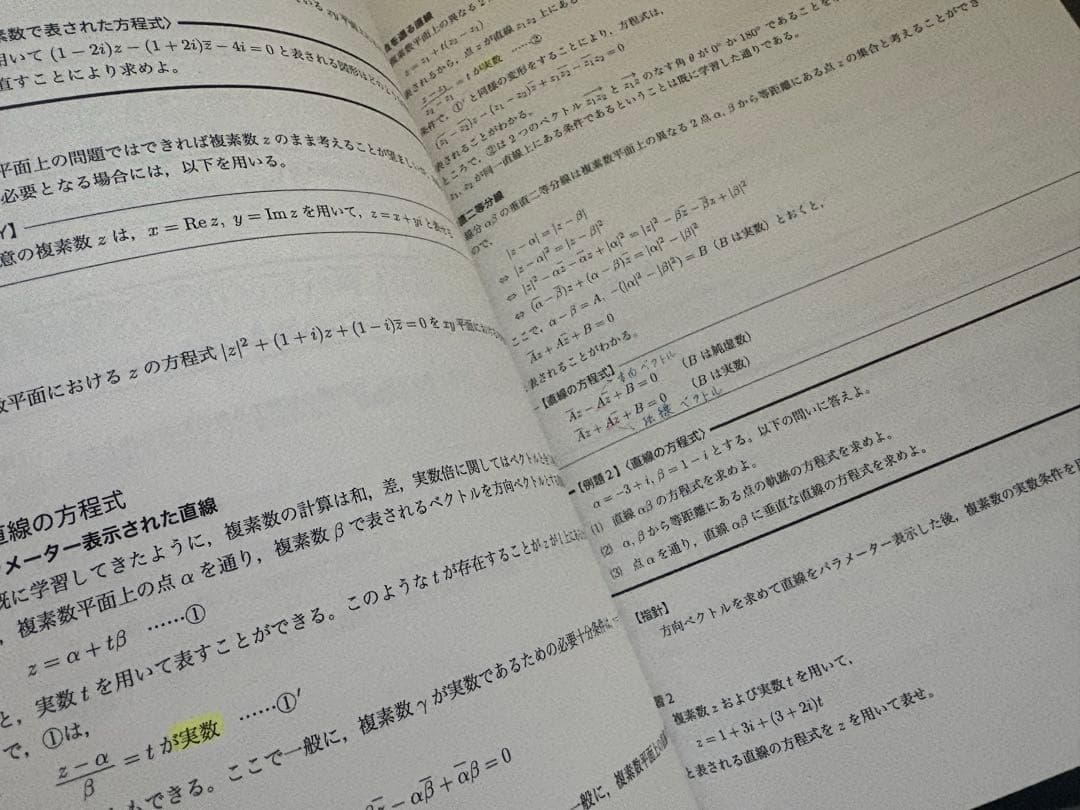 鉄緑会 高2数Ⅲ テキスト&問題集