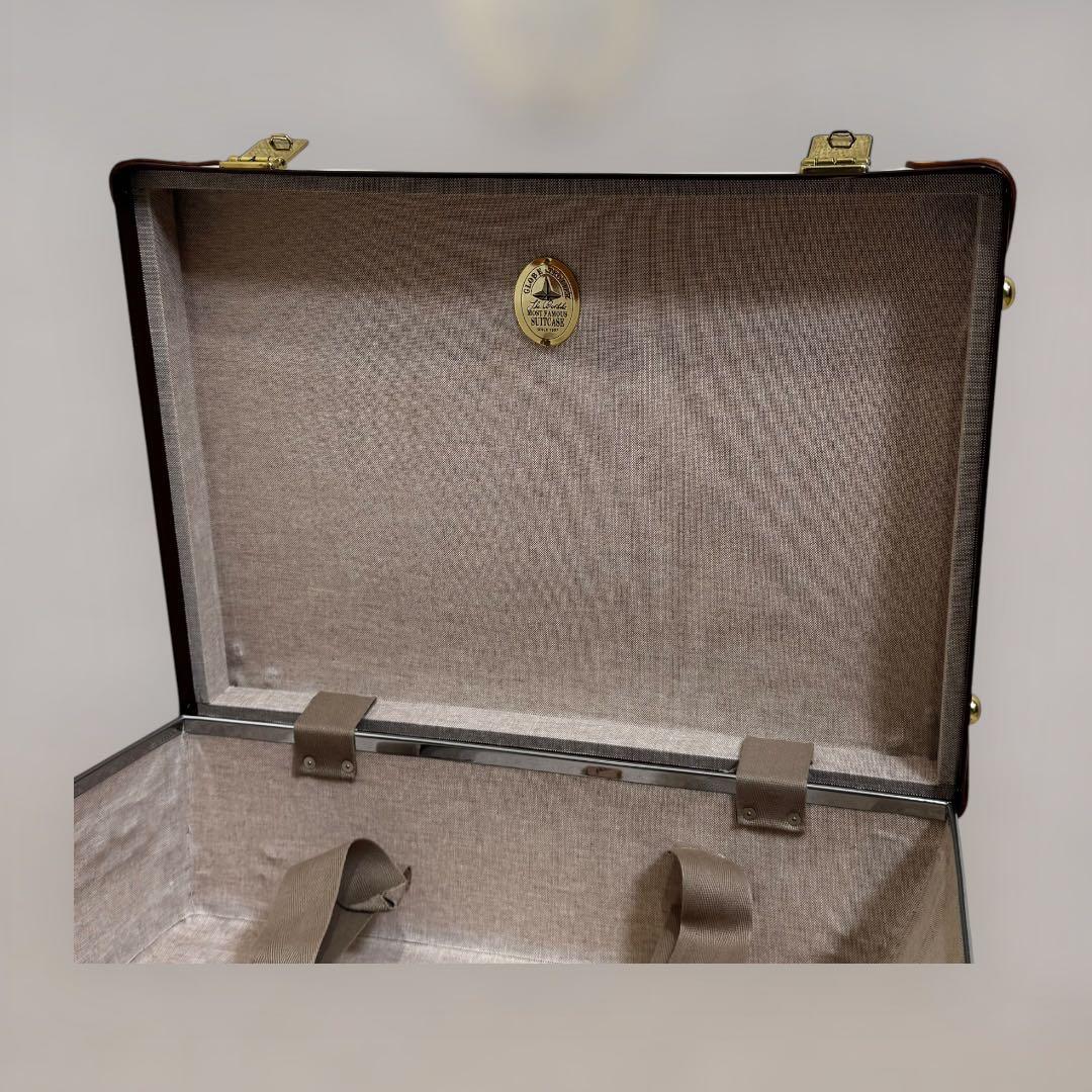 8465.グローブトロッター キャリーケース サファリ 18インチ アイボリー