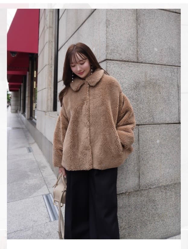 ジャケット・アウター HYEON ted cape / camel