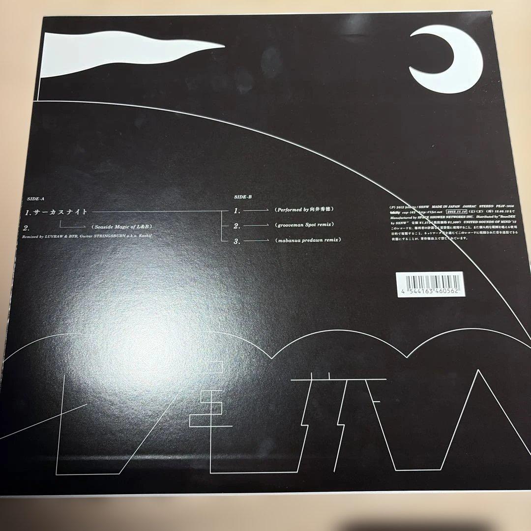 [レコード] 七尾旅人　サーカスナイト　12インチシングル