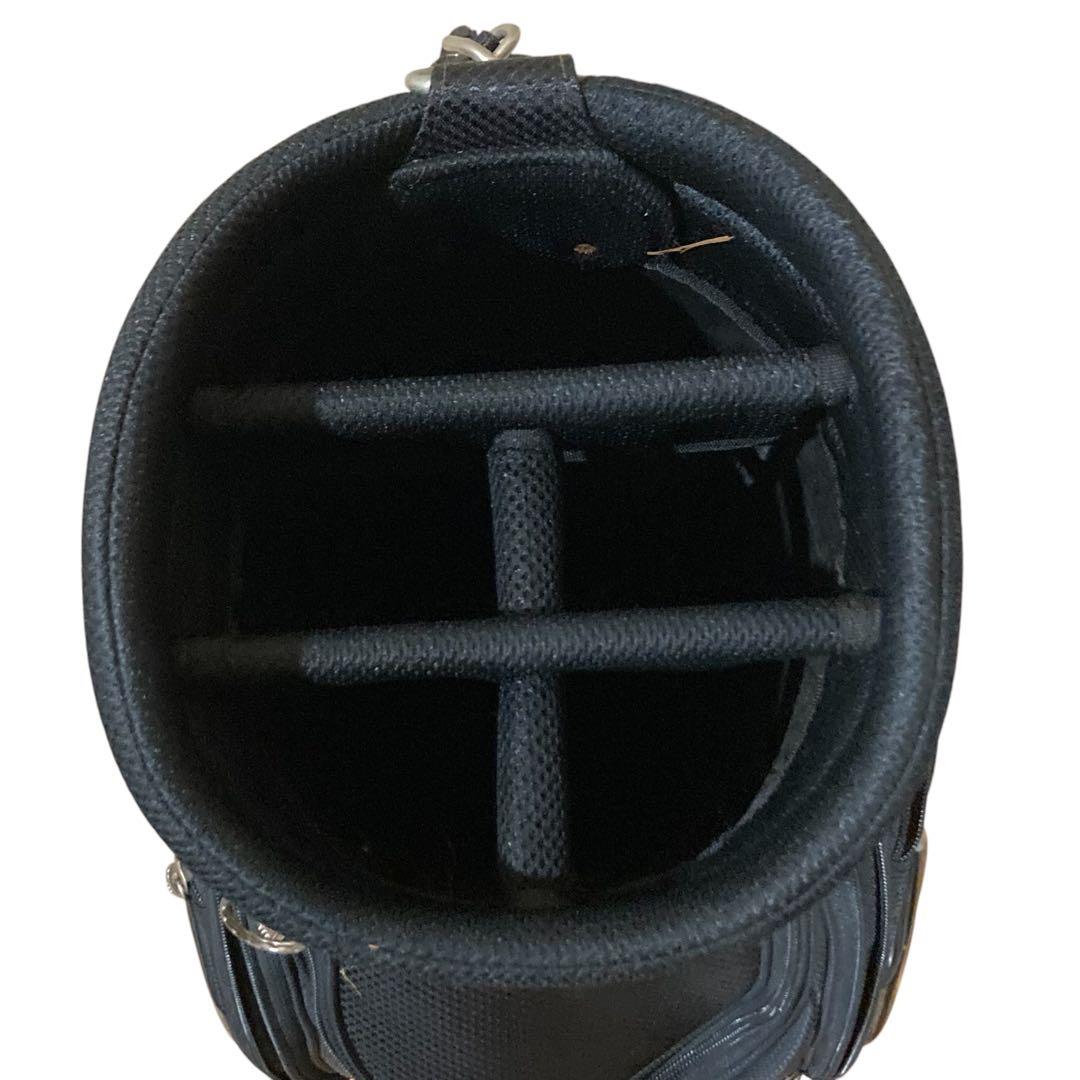 アディダス　ゴルフ　キャディバッグ　ブラック　黒　adidas