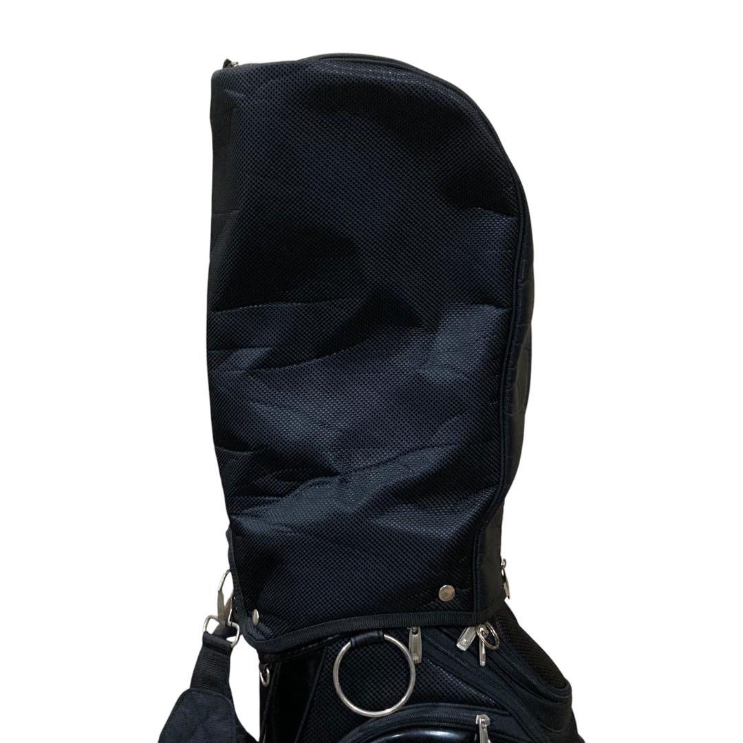 アディダス　ゴルフ　キャディバッグ　ブラック　黒　adidas