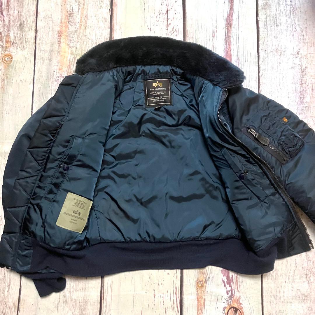 【美品】ALPHA INDUSTRIES B-15 フライトジャケットUSA製