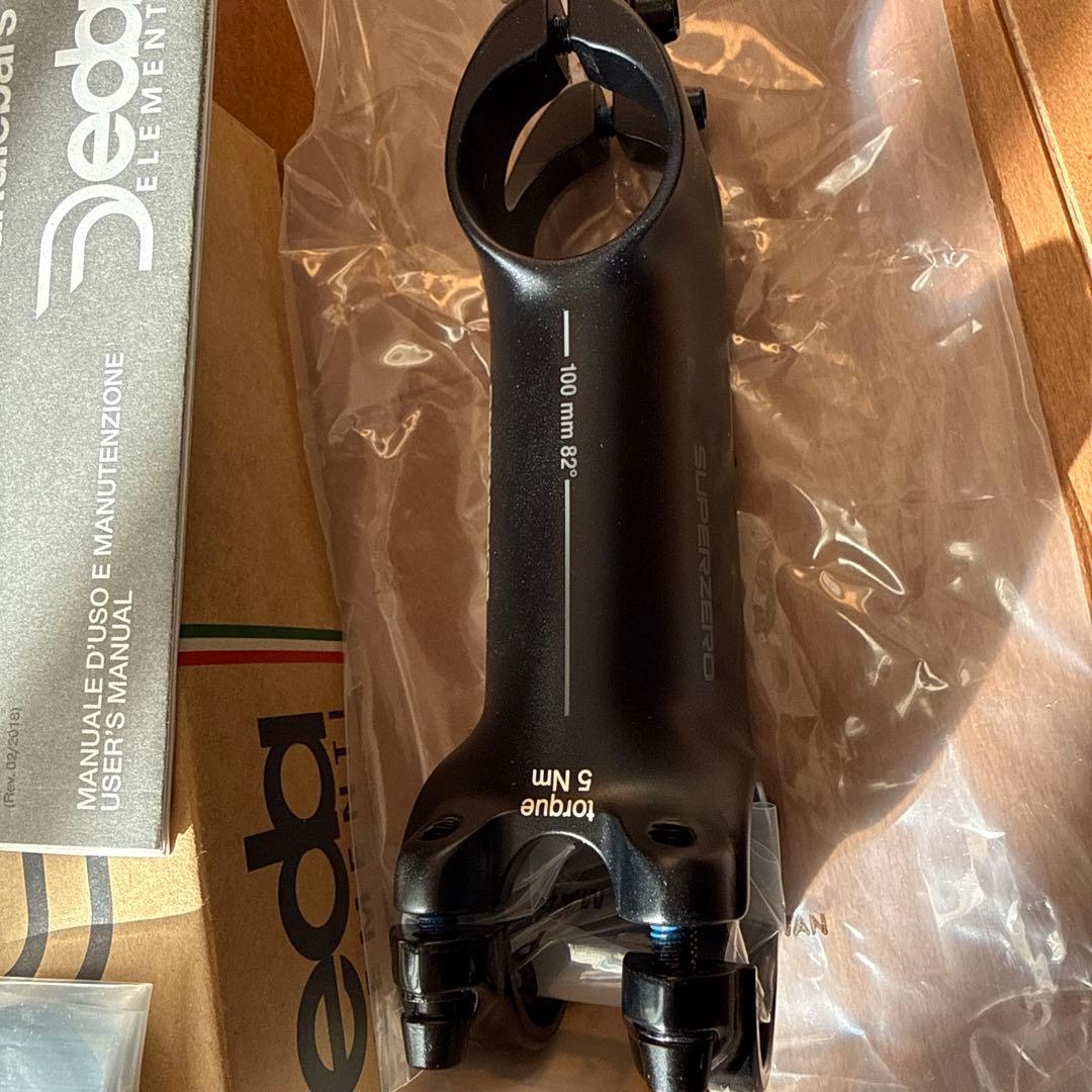 Deda Superzero ステム 100mm ブラック 新品