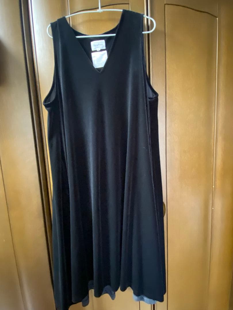 foufou ベロアワンピース