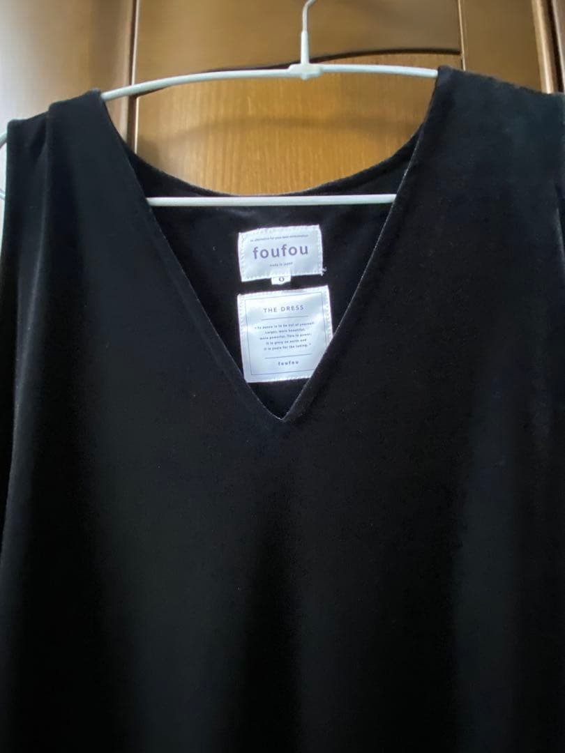 foufou ベロアワンピース