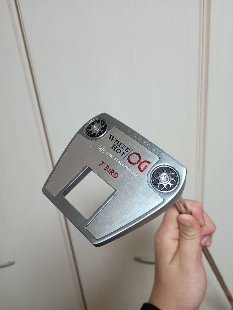 美品　ODYSSEY（オデッセイ）WHITE HOT OG 7 BIRD パター