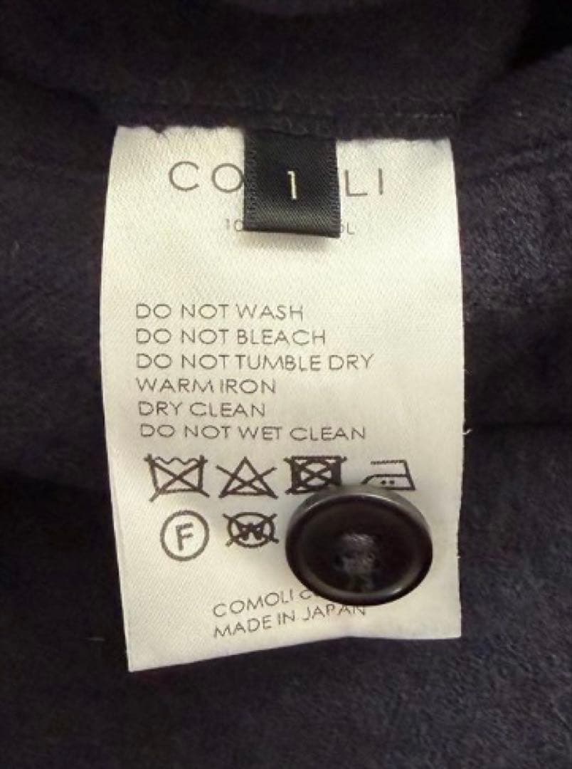 COMOLI コモリ 22AW リファインウール ドローストリングパンツ　1