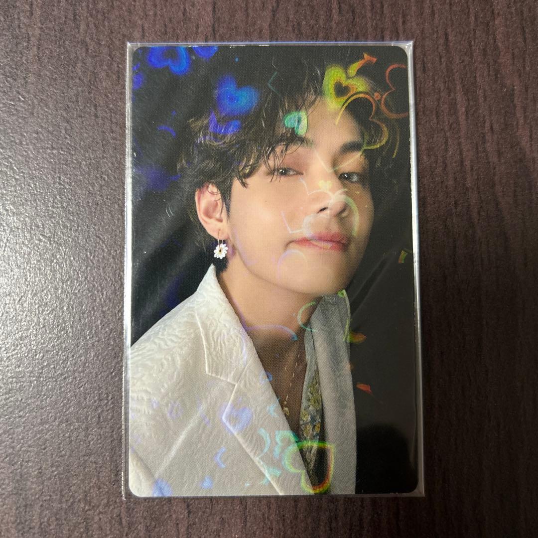 BTS BE JPFC 特典　ホログラムトレカ　テテ　テヒョン　V