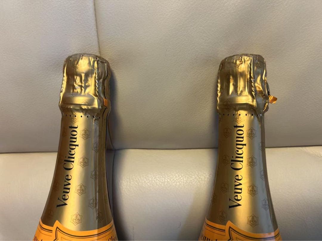 未開栓Veuve Clicquot イエローレーベル ブリュット 2本セット