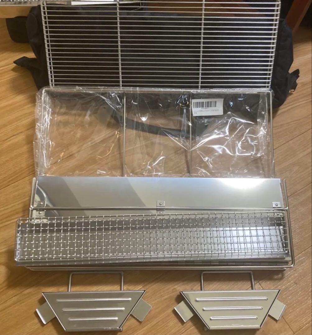 ユニセラtg-iiiロング+あぶり台＆網、ブリッジ、サイドトレー、UFケース