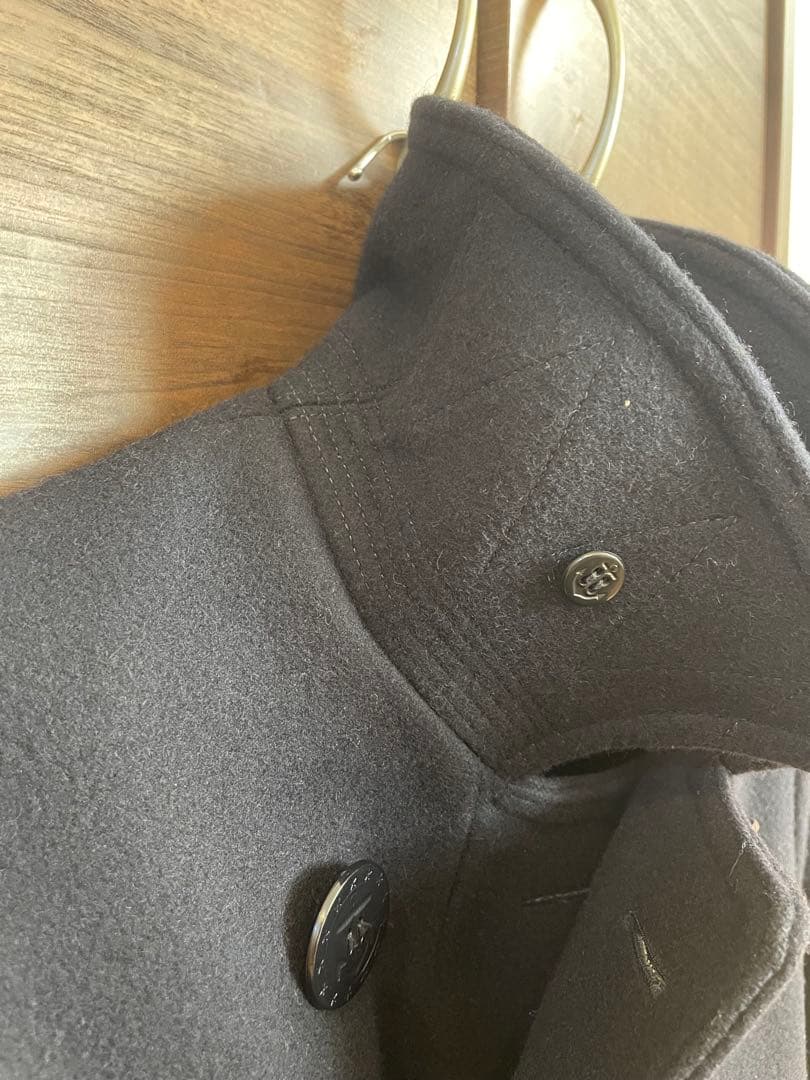 2日間限定！バズリクソンPEA COAT ネイビー　36