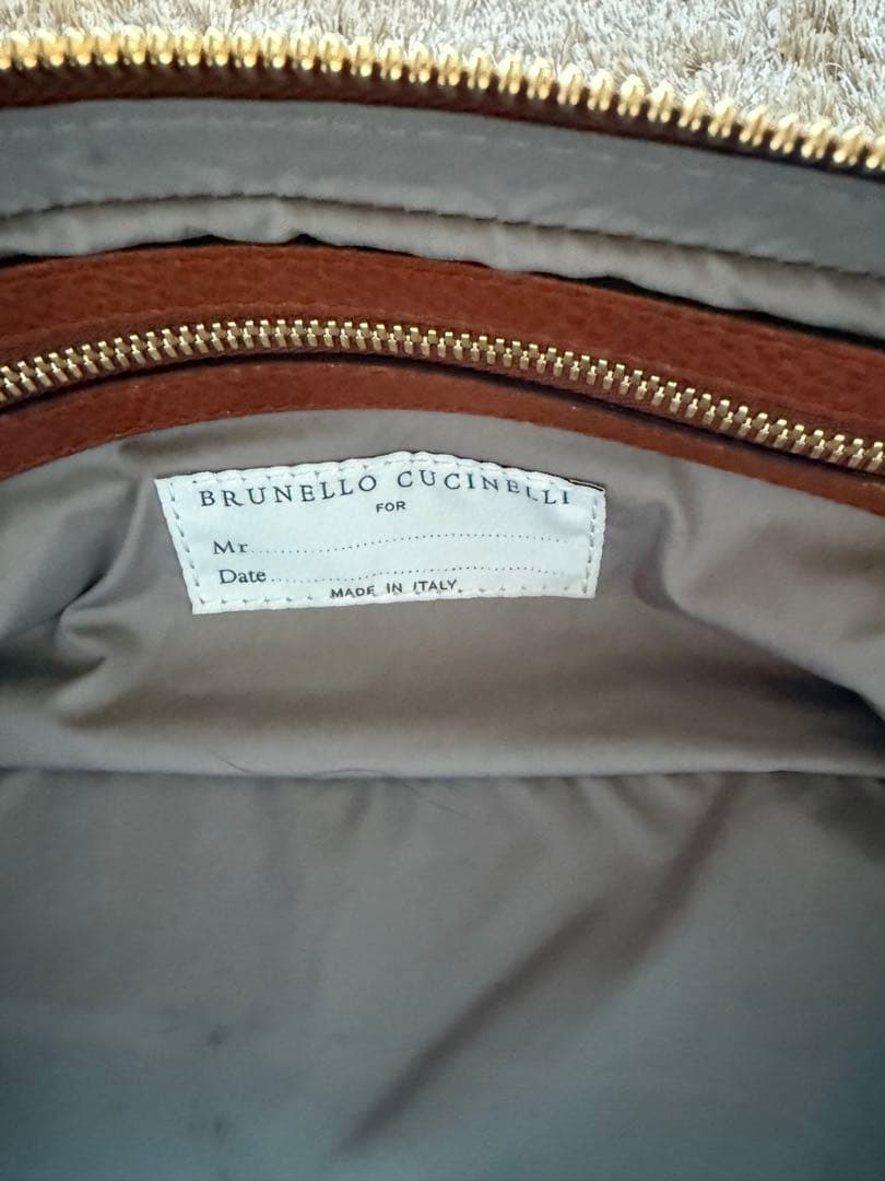 ブルネロ クリネリ クラッチバッグ