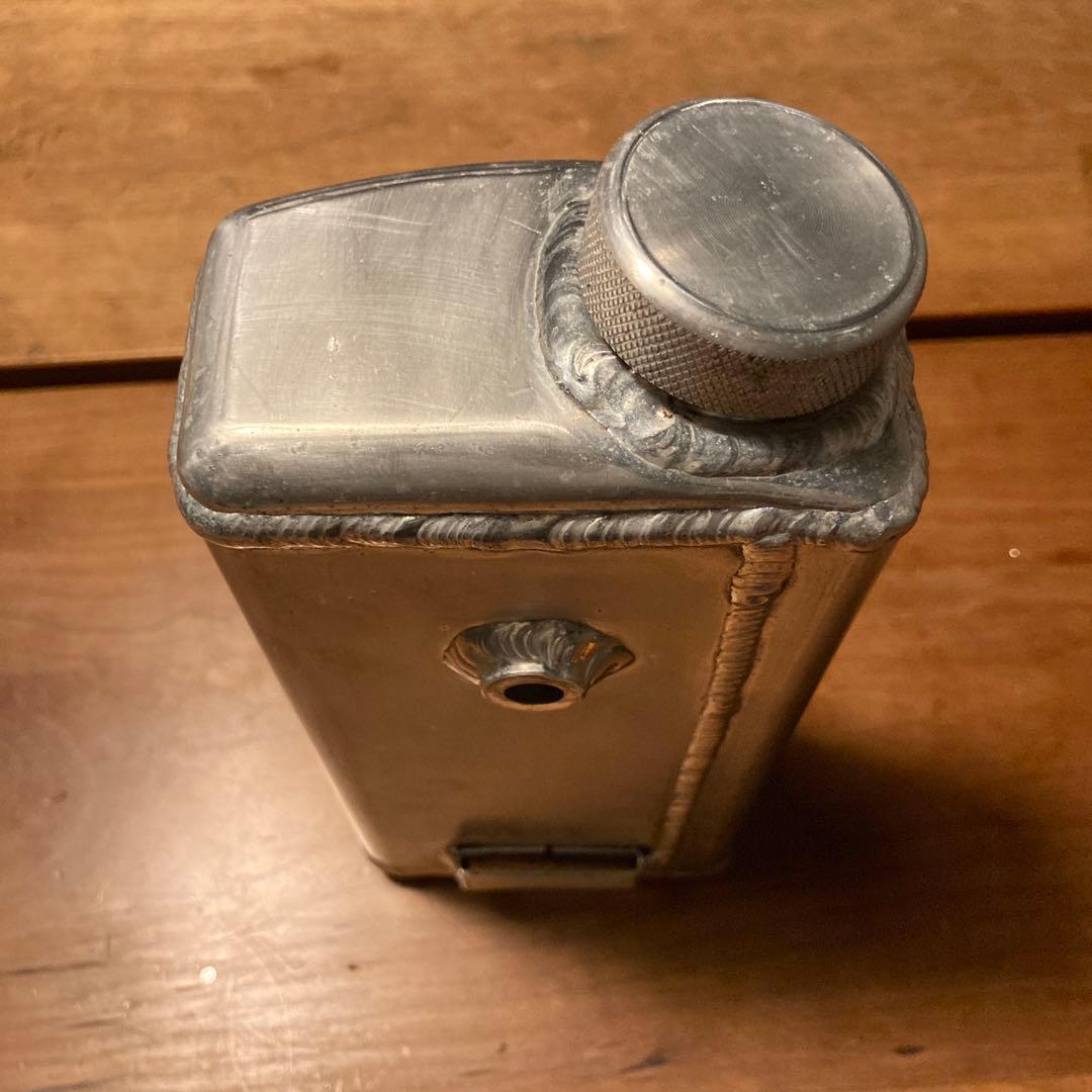 バイク　ガソリン携行缶　アルミ製　容量33oz（約1ℓ）長方形　HD ハーレー